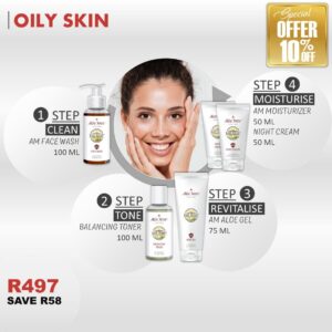 Oily Skincare Set: Unisex