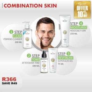 Combination Skincare Set Men